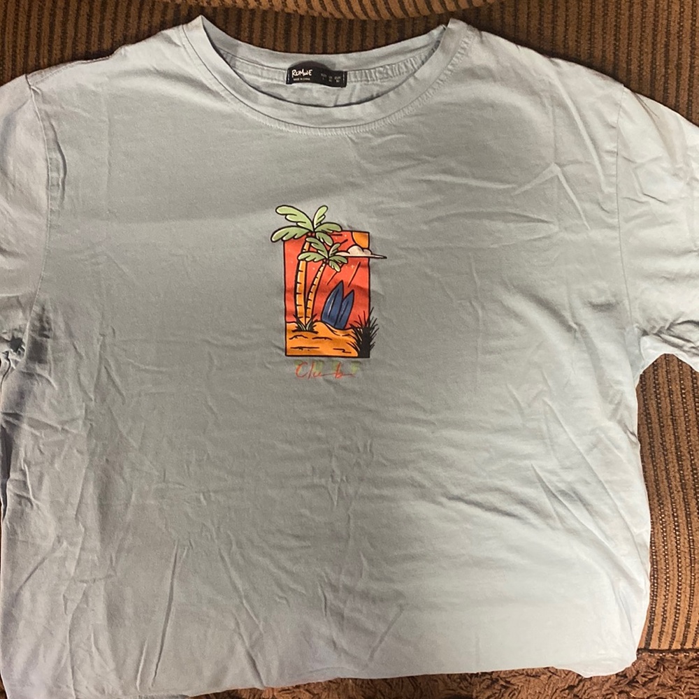 Blue Graphic T-Shirt